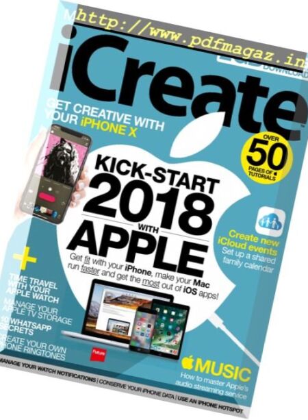 iCreate UK – January 2018 Cover