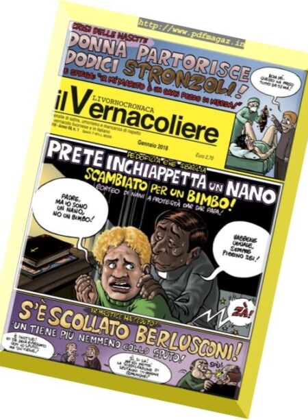 il Vernacoliere – Gennaio 2018 Cover