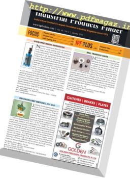 Industrial Products Finder – January 2018