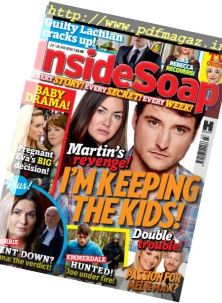 Inside Soap UK – 13 January 2018 Cover