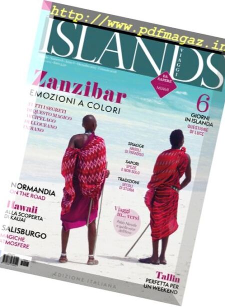 Islands Viaggi – Dicembre 2017 Cover