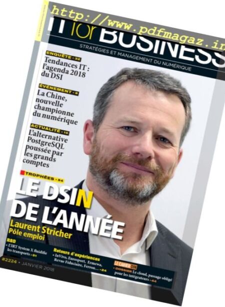 IT for Business – janvier 2018 Cover