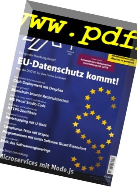 iX Magazin – Januar 2018 Cover