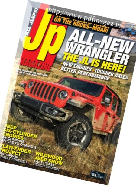 Jp Magazine – April 2018 Cover