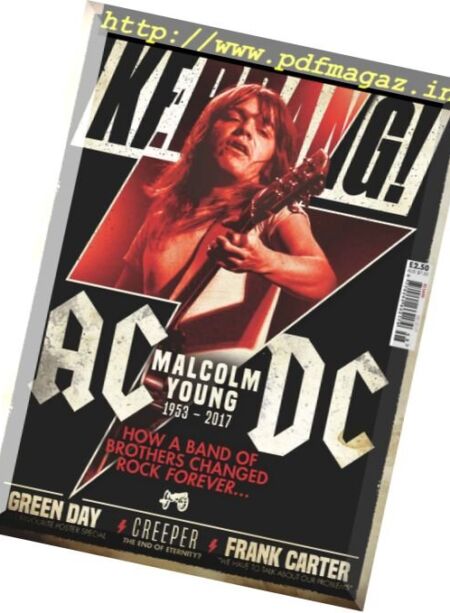Kerrang! – 2 December 2017 Cover