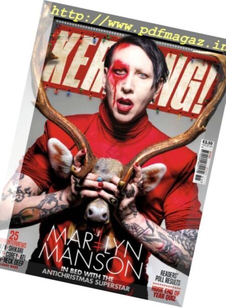 Kerrang! – 23 December 2017 Cover