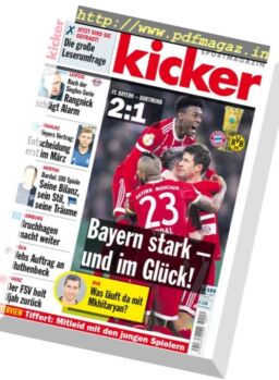 Kicker – 21 Dezember 2017