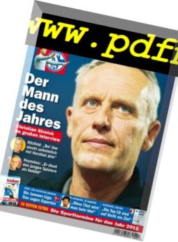 Kicker – 28 Dezember 2017