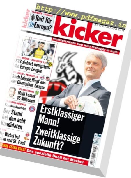 Kicker – 7 Dezember 2017 Cover