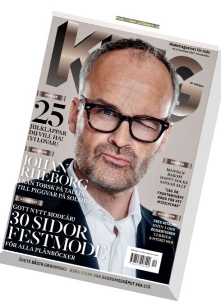 King Sweden – December 2017 Cover