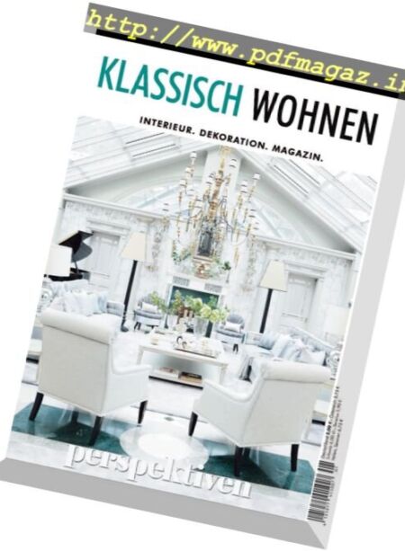 Klassisch Wohnen – Februar-Marz 2018 Cover