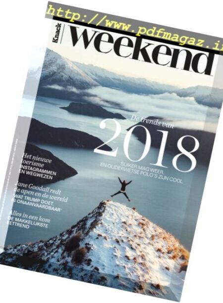 Knack Weekend – 3 Januari 2018 Cover