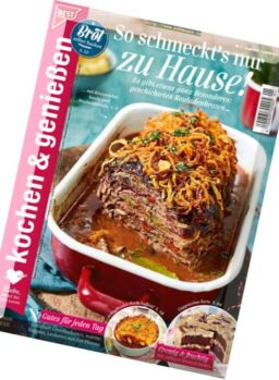 Kochen & Geniessen – Januar 2018