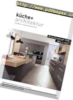 Kuche & Architektur – N 6, 2017