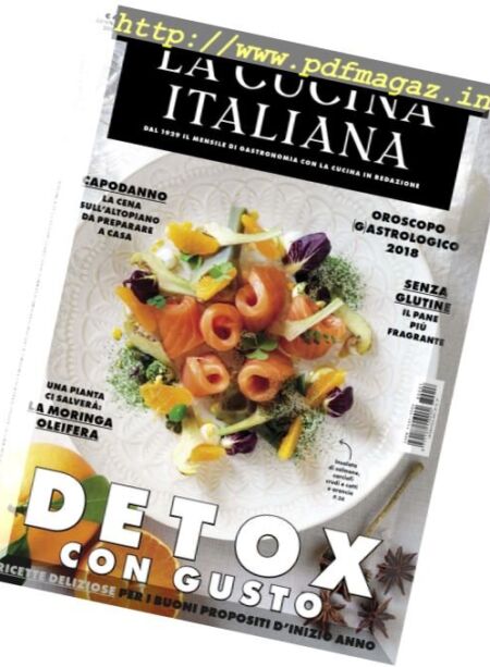 La Cucina Italiana – Gennaio 2018 Cover