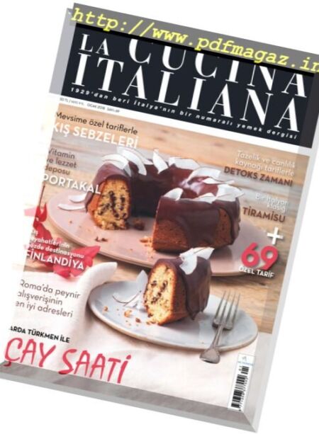 La Cucina Italiana Turkey – Ocak 2018 Cover