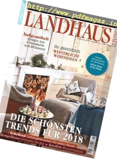 Landhaus Living – Dezember 2017 – Januar 2018 Cover