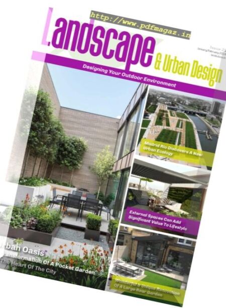 Landscape & Urban Design – January-February 2018 Cover