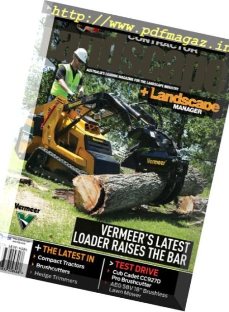 Landscape Contractor – 15 January 2018 Cover