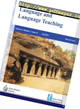 Language and Language Teaching – July 2017
