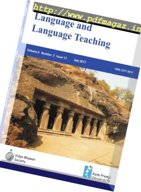 Language and Language Teaching – July 2017 Cover