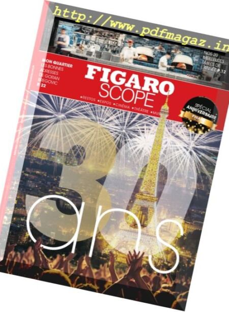 Le Figaroscope – 20 Decembre 2017 Cover