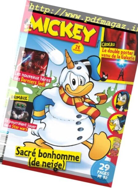 Le Journal de Mickey – 13 decembre 2017 Cover