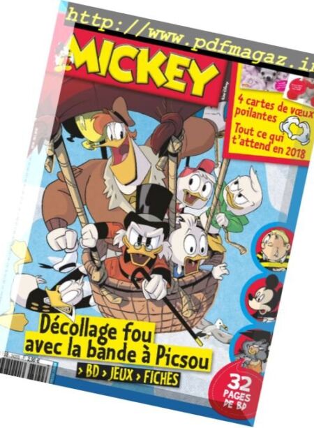 Le Journal de Mickey – 24 decembre 2017 Cover