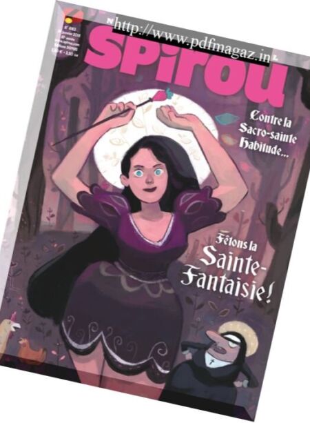 Le Journal de Spirou – 24 janvier 2018 Cover