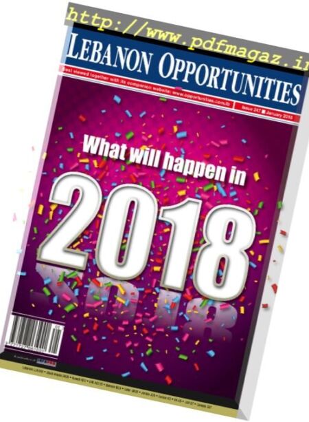 Lebanon Opportunities – January 2018 Cover