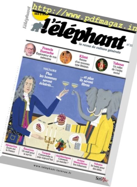 L’Elephant – Janvier 2018 Cover