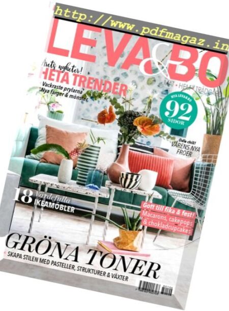 Leva & bo – 6 januari 2018 Cover