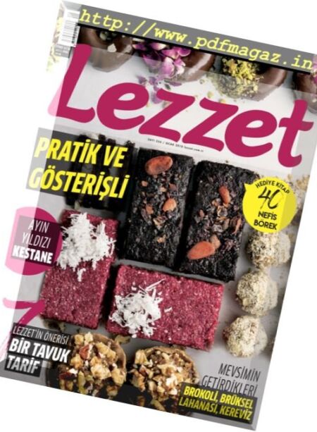 Lezzet – Ocak 2018 Cover