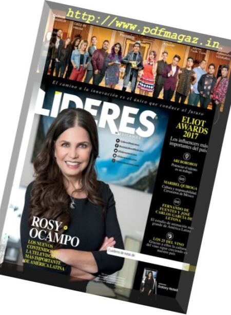Lideres Mexicanos – diciembre 2017 Cover