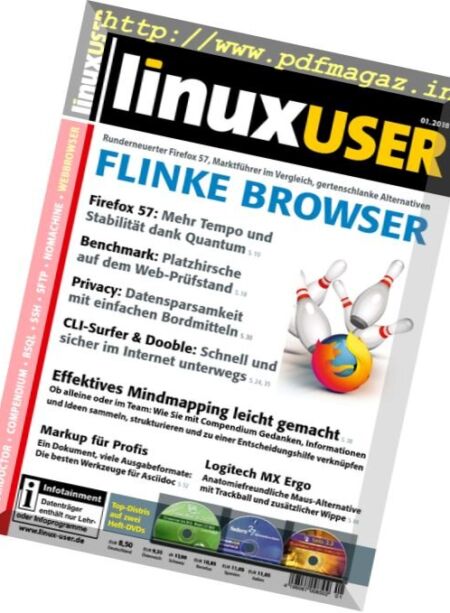 LinuxUser – Januar 2018 Cover