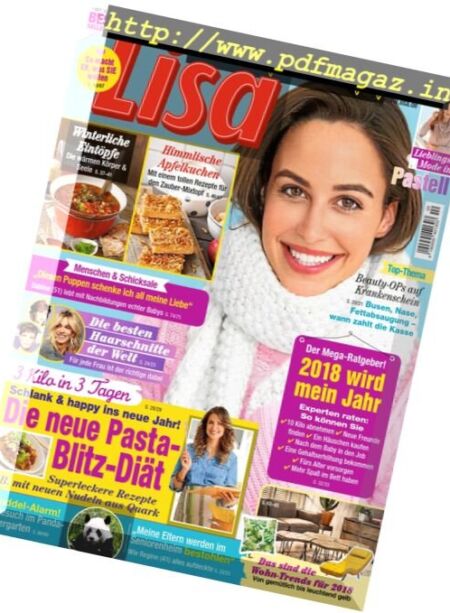 Lisa – 3 Januar 2018 Cover