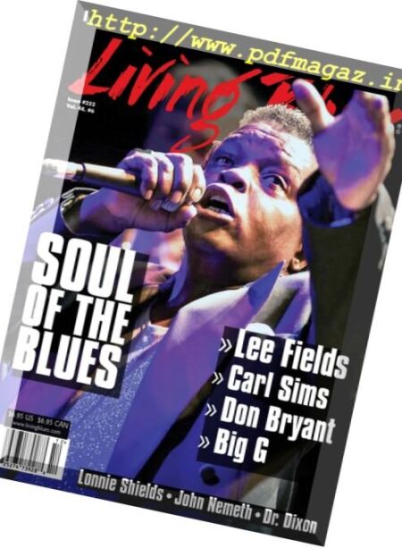 Living Blues – December 2017 Cover
