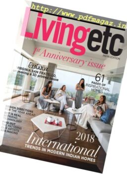 Living Etc India – January 2018