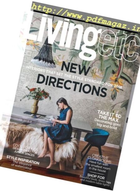 Living Etc UK – February 2018 Cover