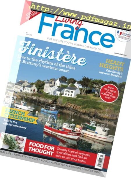 Living France – January 2018 Cover