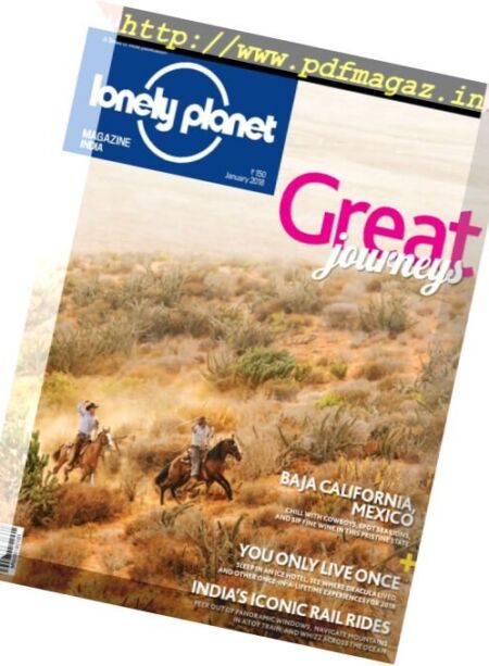 Lonely Planet India – January 2018 Cover