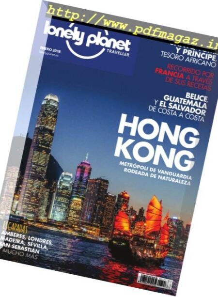 Lonely Planet Traveller Spain – enero 2018 Cover