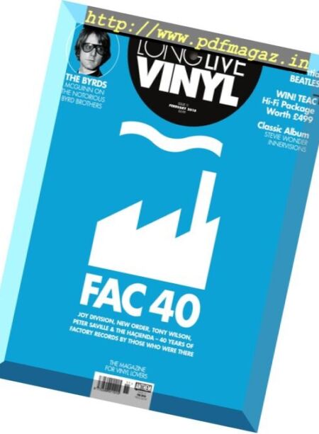 Long Live Vinyl – February 2018 Cover