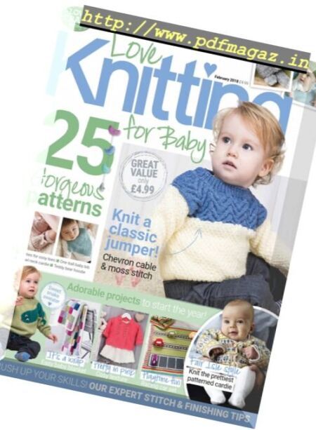 Love Knitting for Babies – 11 January 2018 Cover