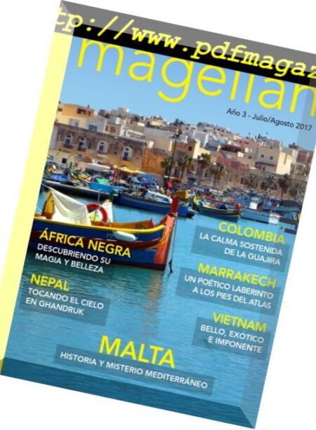 Magellan – Julio-Agosto 2017 Cover
