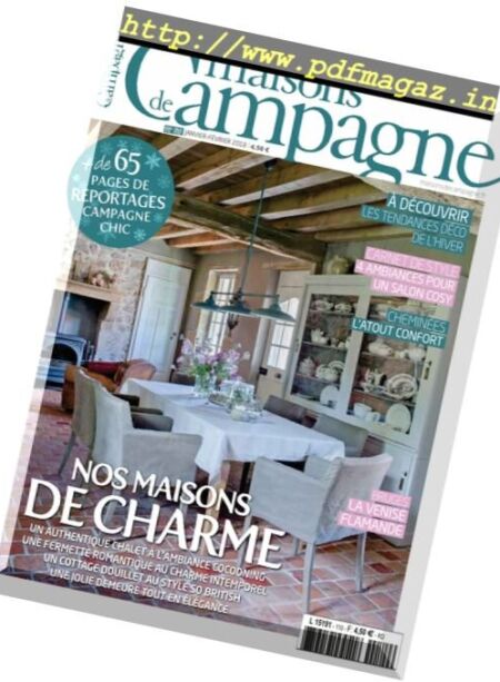 Maisons de Campagne – 25 decembre 2017 Cover