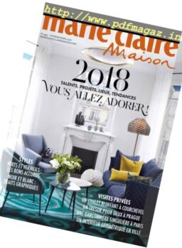 Marie Claire Maison France – fevrier 2018