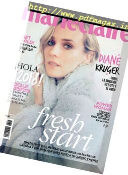 Marie Claire Mexico – enero 2018