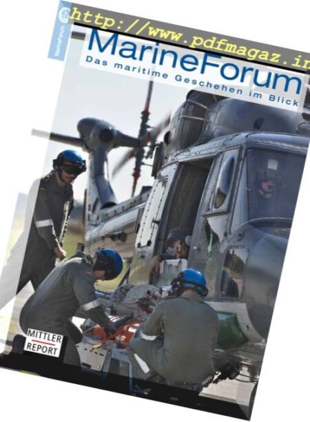 Marine Forum – Januar 2018 Cover
