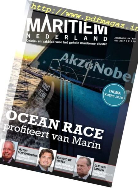 Maritiem Nederland – December 2017 Cover